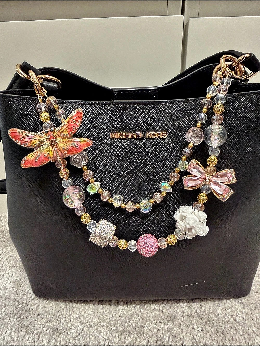 Butterfly Purse Chain / Keychain